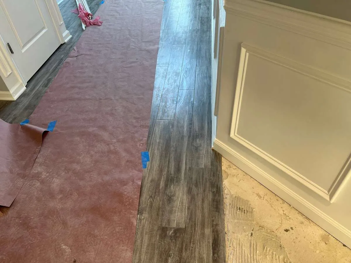 Completed marble shower restoration in Mesa